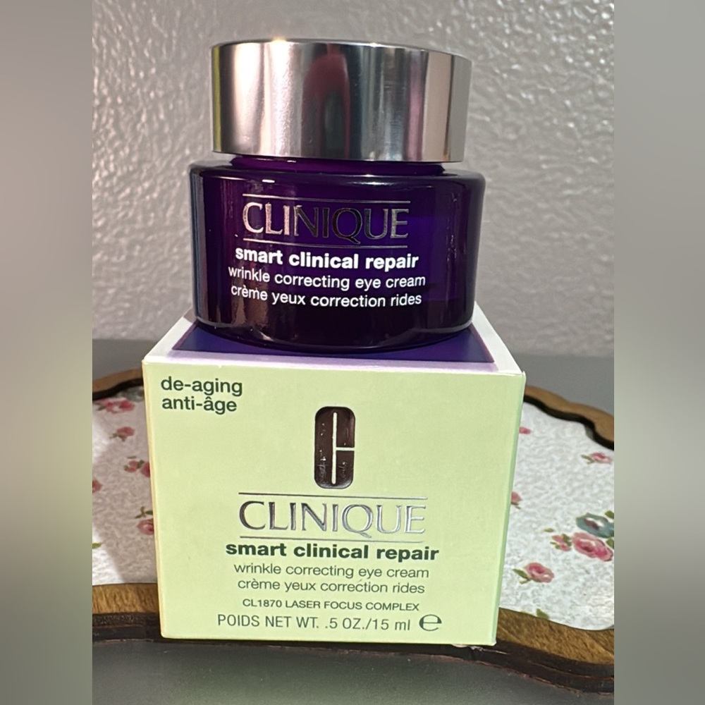 Clinique smart clinical repair wrinkle correcting eye cream| 0.5 oz